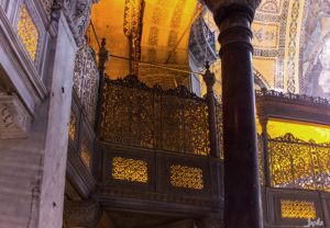 Gebetskanzel der Hagia Sophia